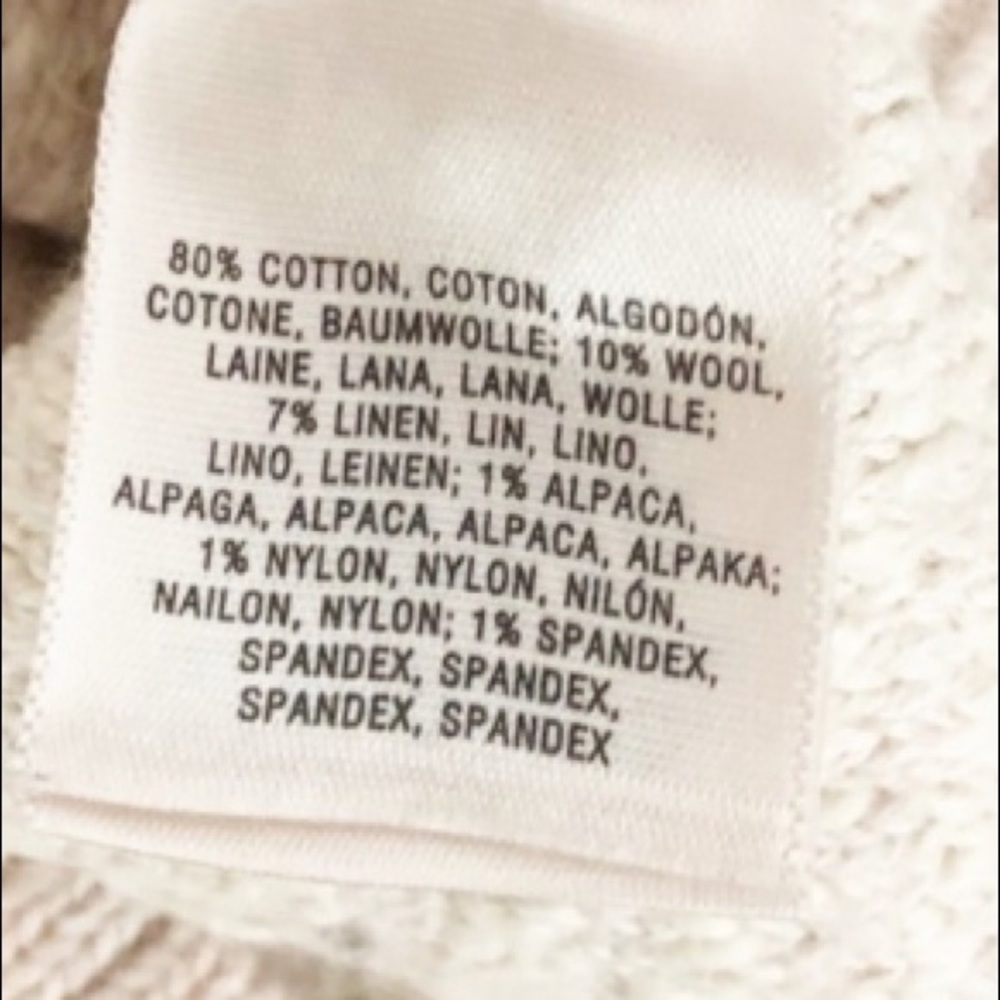 Moth: Cropped Button Back Sweater - image 6